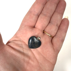 Sodalit hjerte vedh�ng 