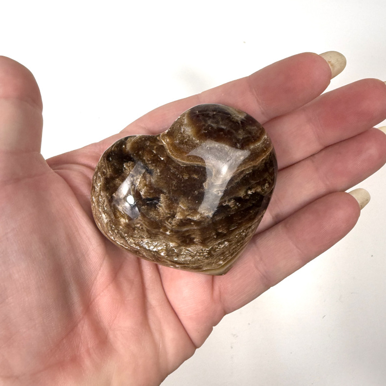 Chokolade Calcit Hjerte K