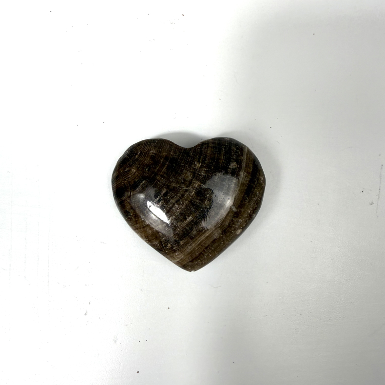 Chokolade Calcit Hjerte L