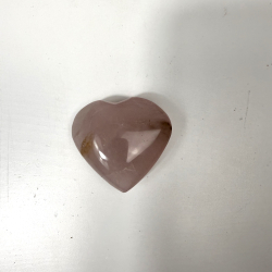 Rosakvarts hjerter lille asos  