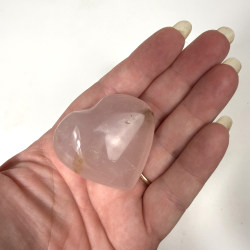 Rosakvarts hjerter lille asos  