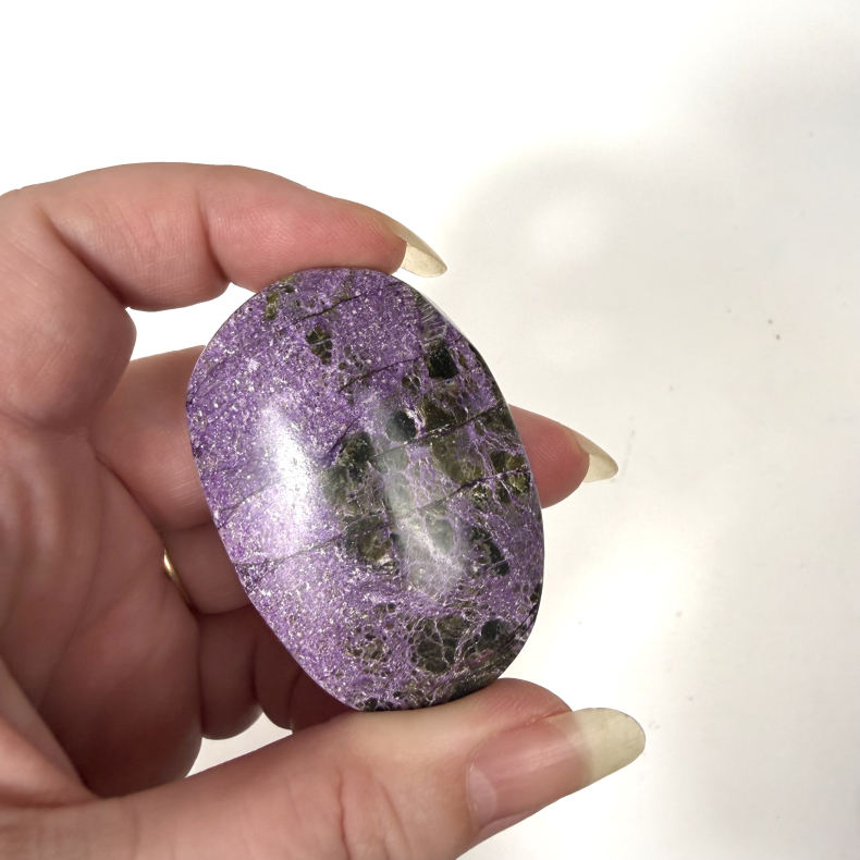 Stichtit i serpentin palmston 