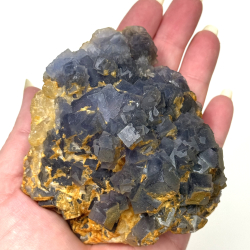 Bl� Fluorit klynge A 