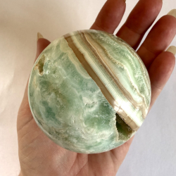 Caribisk Calcit Kugle M