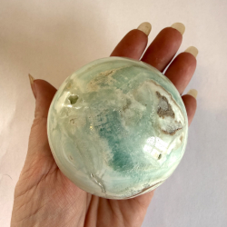 Caribisk Calcit Kugle N 