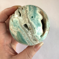 Caribisk Calcit Kugle O