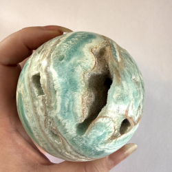 Caribisk Calcit Kugle O