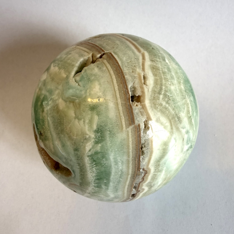 Caribisk Calcit Kugle P