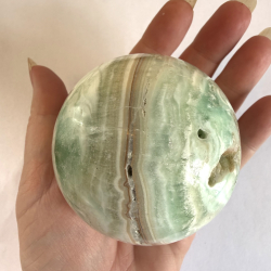 Caribisk Calcit Kugle P