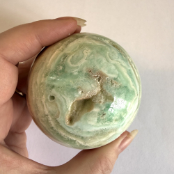 Caribisk Calcit Kugle P