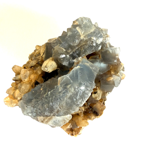 Bl� Fluorit klynge H 