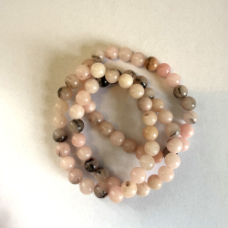 Pink Opal Armb�nd 8mm