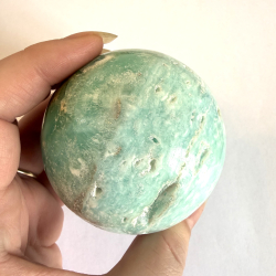 Caribisk Calcit Kugle Q 