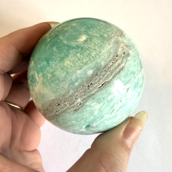 Caribisk Calcit Kugle Q 