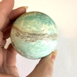 Caribisk Calcit Kugle Q 