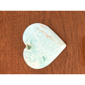 Caribisk Calcit Hjerte P