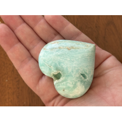 Caribisk Calcit Hjerte P