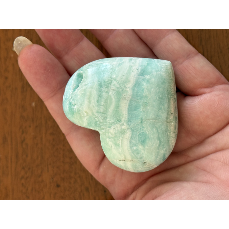 Caribisk Calcit Hjerte �