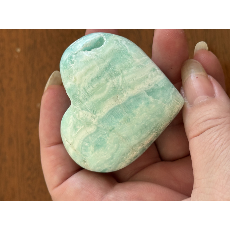 Caribisk Calcit Hjerte �