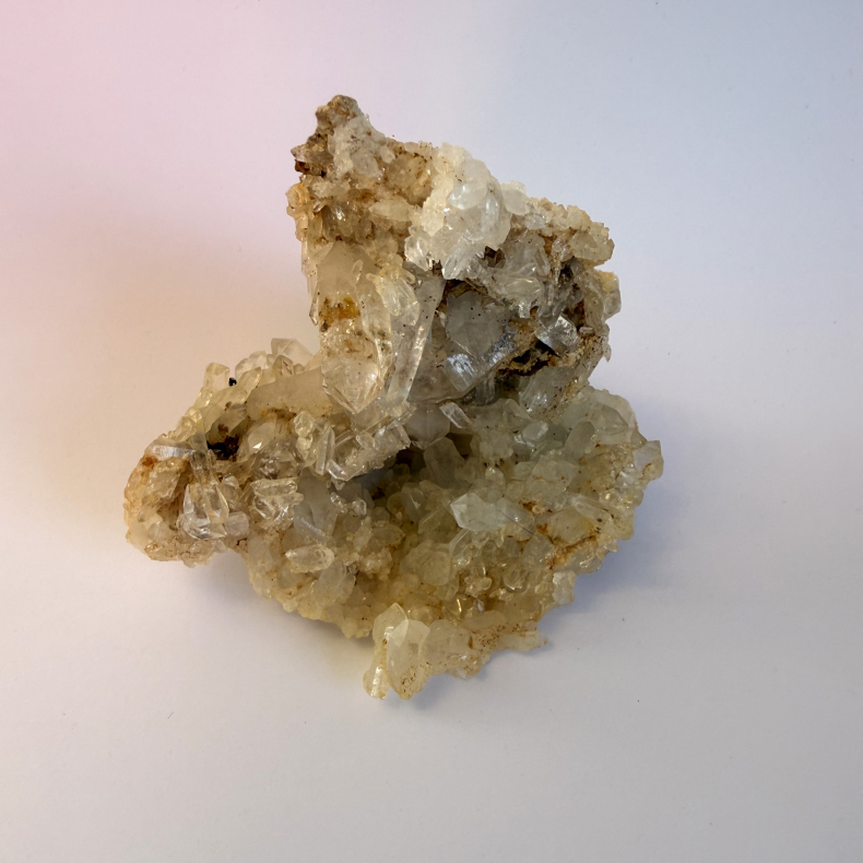 Bjergkrystal m Golden Healer Klynge W