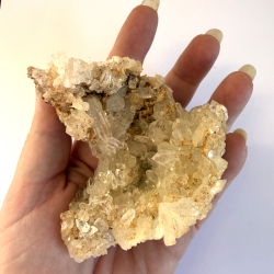 Bjergkrystal m Golden Healer Klynge W