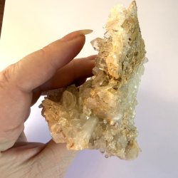 Bjergkrystal m Golden Healer Klynge W