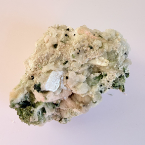 Gr�n Turmalin i kvarts klynge R