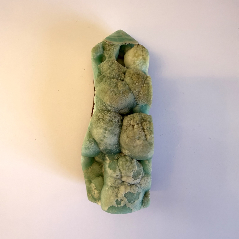 Bl� Agagonit T�rn delvis poleret D