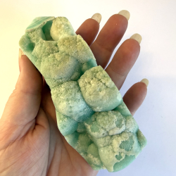 Bl� Agagonit T�rn delvis poleret D