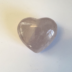 Rosakvarts Hjerte X 