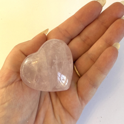Rosakvarts Hjerte X 