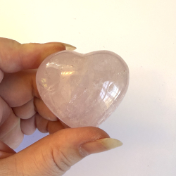 Rosakvarts Hjerte X 