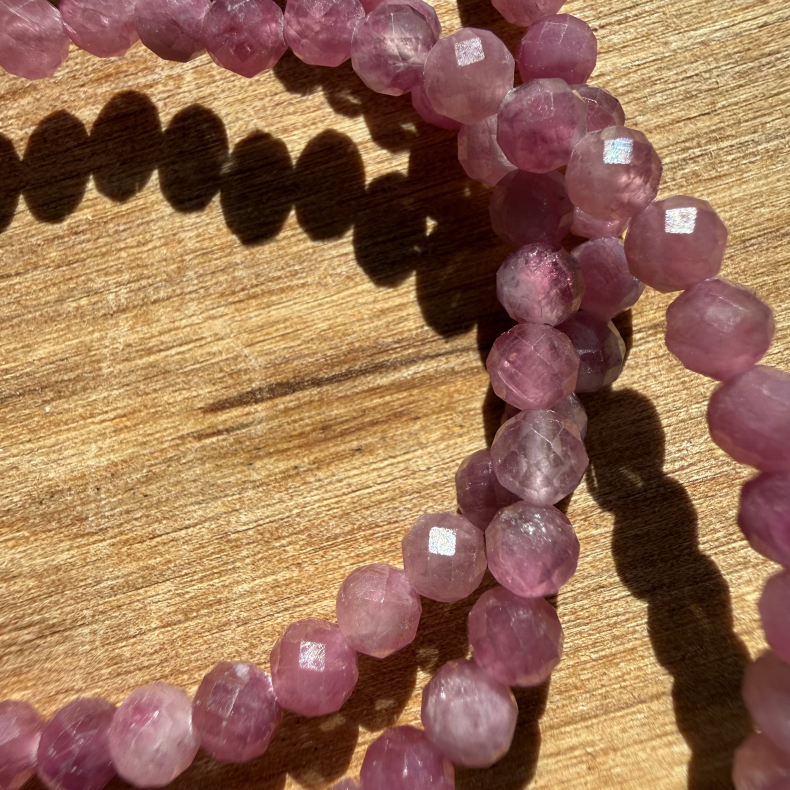 Pink Turmalin, Armb�nd 4mm 