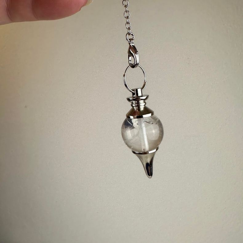 Pendul Bjergkrystal kugle