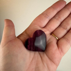 Fluorit, mellem hjerte 