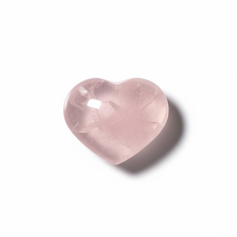 Rosakvarts hjerte A
