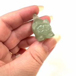 Grn Aventurin, stende kat