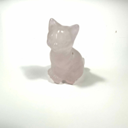 Rosakvarts, siddende kat