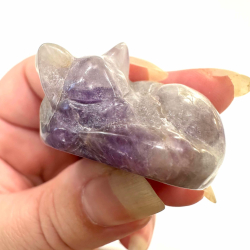 Ametyst, sovende kat