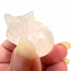 Rosakvarts, sovende kat