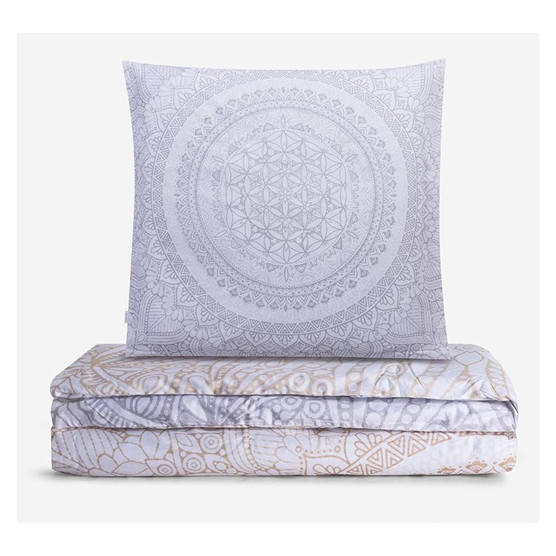 Silver Gold, kologisk sengetj m. rosakvarts